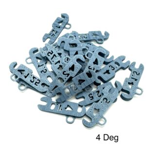 New 4 deg Castor Wedge Set with tag